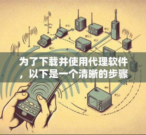 为了下载并使用代理软件，以下是一个清晰的步骤指南