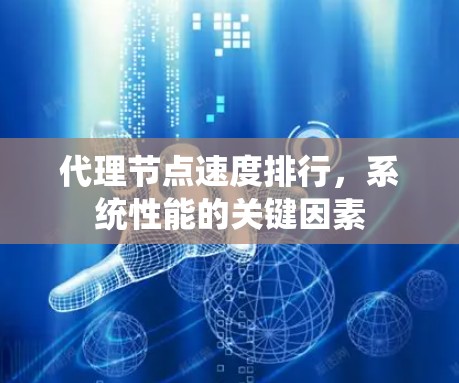 代理节点速度排行，系统性能的关键因素