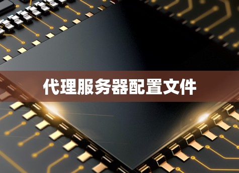 代理服务器配置文件