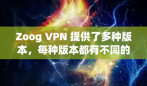 Zoog VPN 提供了多种版本，每种版本都有不同的速度测试工具和覆盖范围。以下是几种主要的 Zoog VPN 版本及其速度测试结果的节点排行