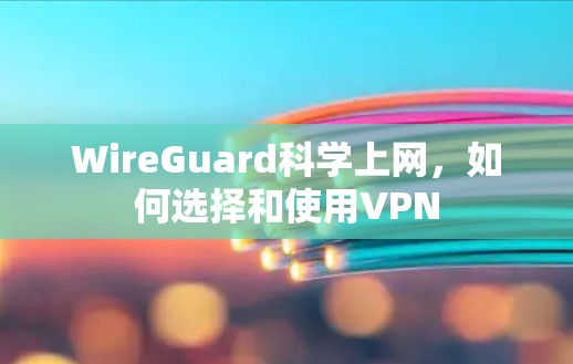 WireGuard<strong>科学上网</strong>，如何选择和使用VPN