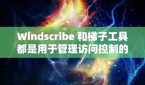 Windscribe 和梯子工具都是用于管理访问控制的工具，但它们在功能和用途上有不同的侧重点