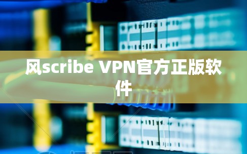 风scribe VPN官方正版软件