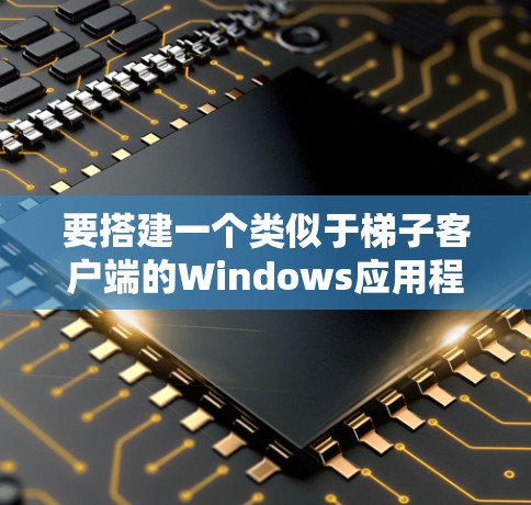 要搭建一个类似于梯子客户端的Windows应用程序,通常需要遵循以下步骤 要搭建一个类似于梯子客户端的Windows应用程序,通常需要遵循以下步骤