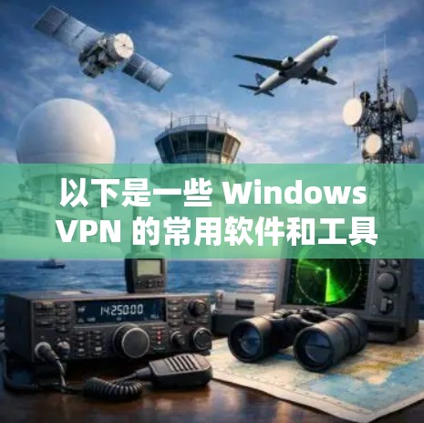 以下是一些 Windows VPN 的常用软件和工具 以下是一些 Windows VPN 的常用软件和工具