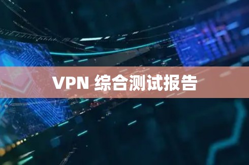 VPN 综合测试报告 VPN 综合测试报告