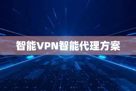 智能VPN智能代理方案
