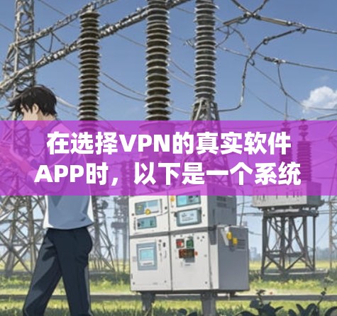 在选择VPN的真实软件APP时,以下是一个系统化的指南,帮助您做出明智的选择 在选择VPN的真实软件APP时,以下是一个系统化的指南,帮助您做出明智的选择