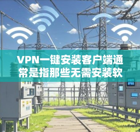 VPN一键安装客户端通常是指那些无需安装软件即可直接登录和使用VPN服务的客户端。以下是使用VPN一键安装客户端的方法和常见步骤