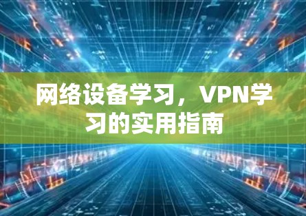 网络设备学习，VPN学习的实用指南