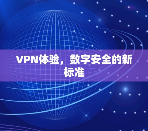 VPN体验，数字安全的新标准