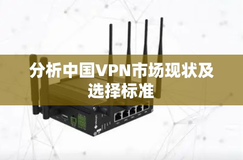 分析中国VPN市场现状及选择标准