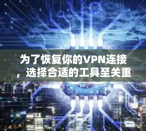 为了恢复你的VPN连接，选择合适的工具至关重要。以下是一些适合不同情况的VPN恢复工具推荐